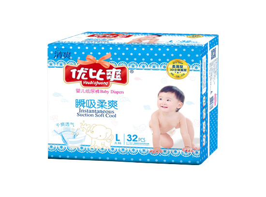 優(yōu)比爽紙尿褲L32片
