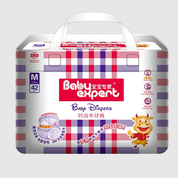 寶寶專(zhuān)家時(shí)尚牛仔拉拉褲M