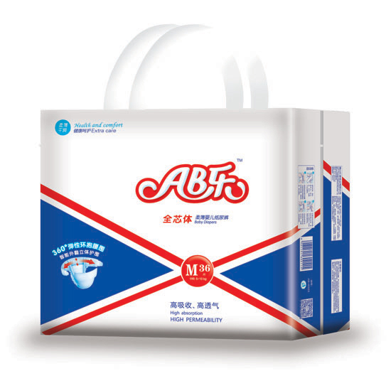 AB樂柔薄嬰兒紙尿褲-M-36片