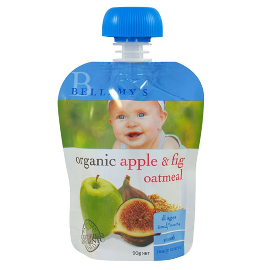 貝拉米有機(jī)燕麥無(wú)花果蘋(píng)果泥