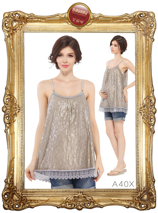 艾瑪咪純銀燙花防輻射服A40X