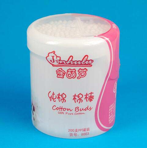 金葫蘆100支小開(kāi)口紙紙棒棉簽普通款