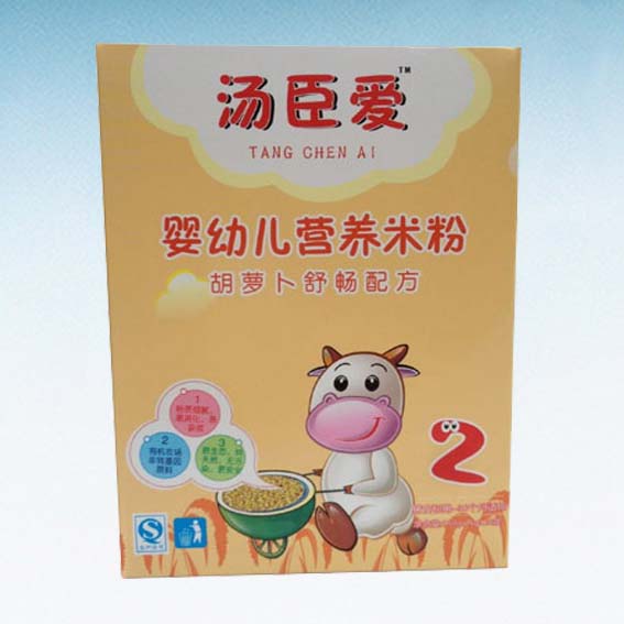 湯臣愛嬰幼兒營(yíng)養(yǎng)米粉(胡蘿卜舒暢配方)