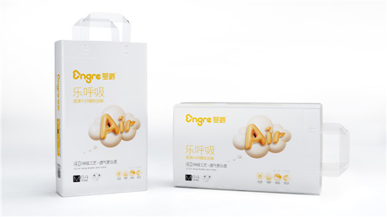 嬰爵樂(lè)呼吸紙大環(huán)腰紙尿褲M64