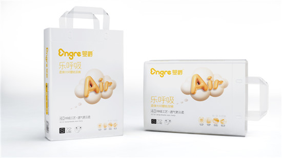 嬰爵樂呼吸紙大環(huán)腰紙尿褲S72