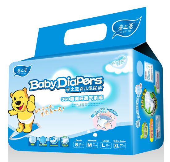愛(ài)之藍(lán)嬰兒紙尿褲L