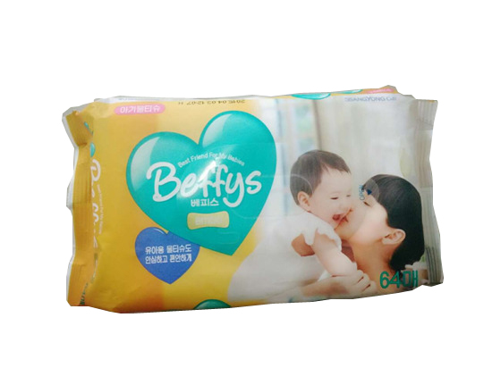貝碧思嬰兒濕紙巾64片裝