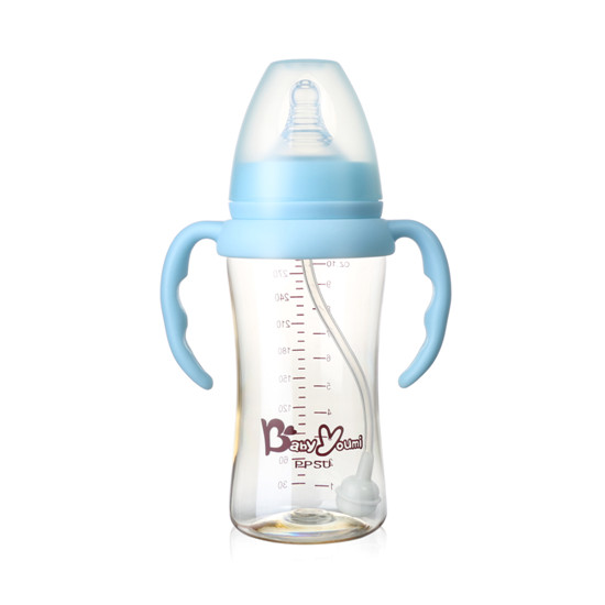 貝悠米PPSU奶瓶270ml藍(lán)色