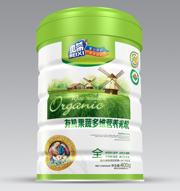 貝希果蔬多維有機米粉-聽