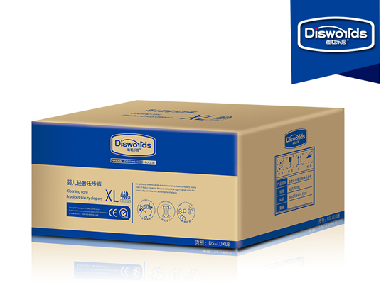 迪世樂園嬰兒輕奢紙尿褲XL 46片整箱