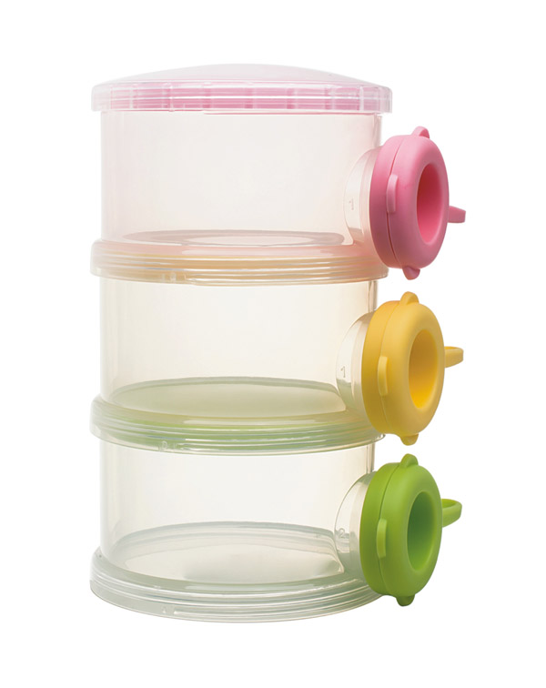 小孩國獨(dú)立帶蓋奶粉盒