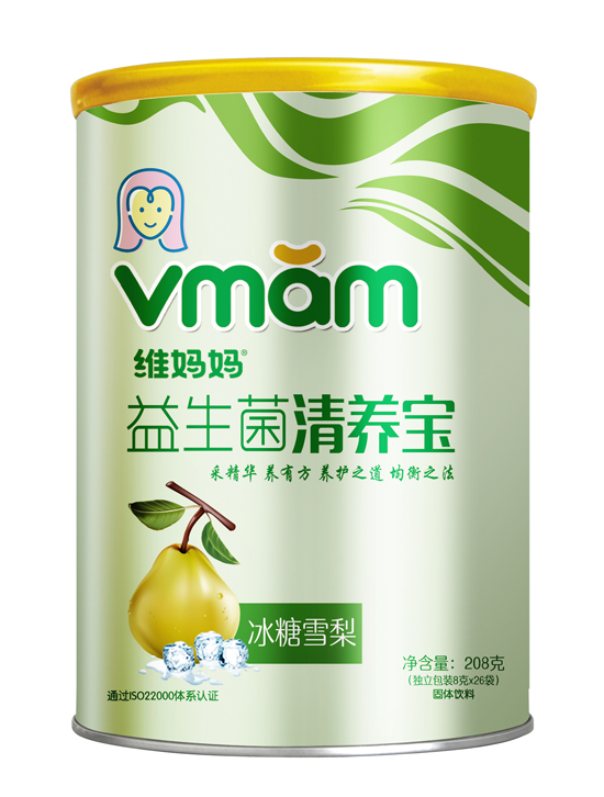 維媽媽冰糖雪梨益生菌清養(yǎng)寶