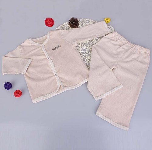 美貫親親新生兒服裝兩件套(彩棉)