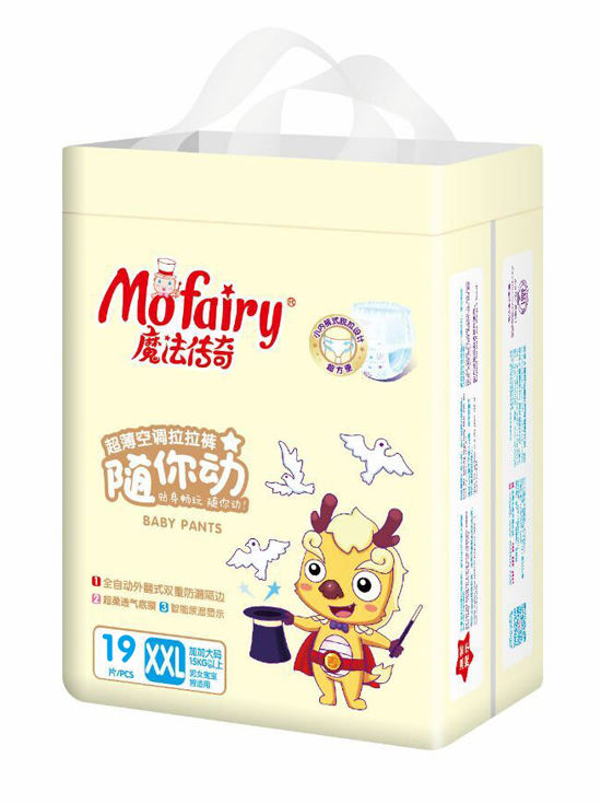 魔法傳奇超薄空調(diào)拉拉褲XXL19片