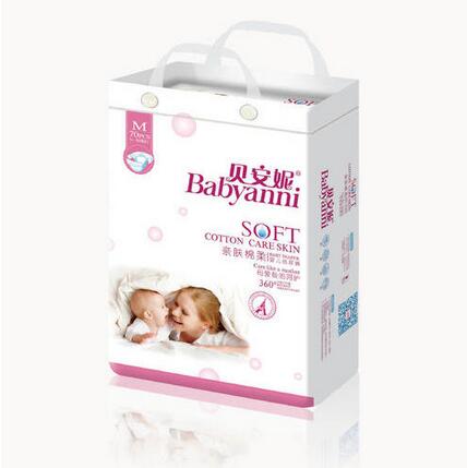 貝安妮親膚棉柔銀裝紙尿褲M