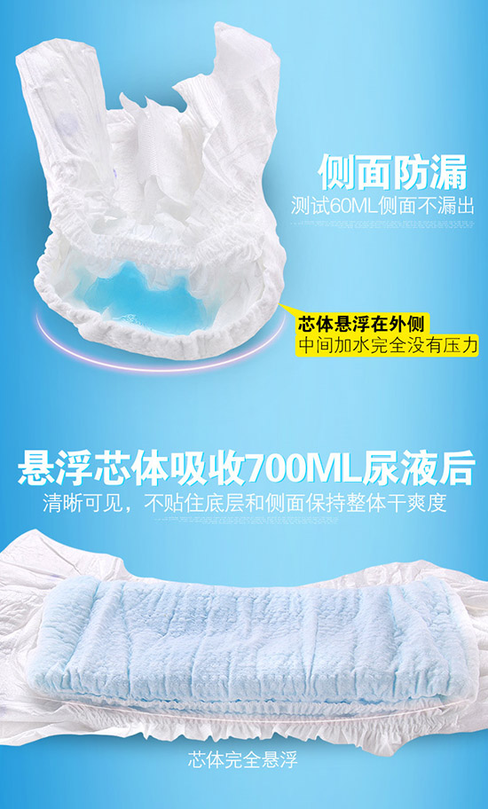 潔爽源紙尿褲防漏