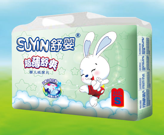 舒嬰超薄舒爽嬰兒紙尿片S碼44片