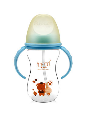 愛貝爾經(jīng)典葫蘆型單色全自動(dòng)奶瓶270ML