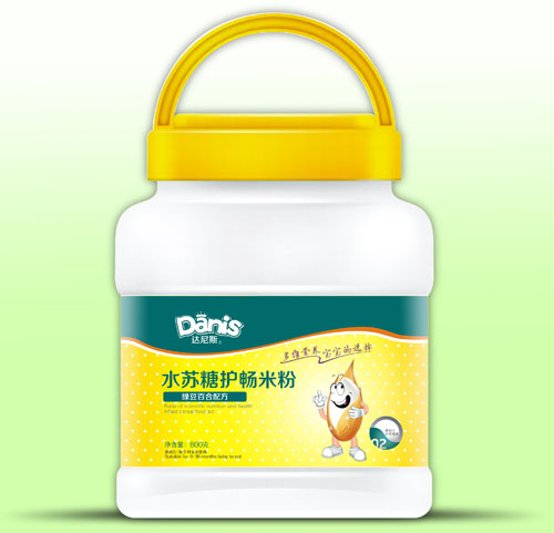 達(dá)尼斯綠豆百合水蘇糖護(hù)暢米粉2段