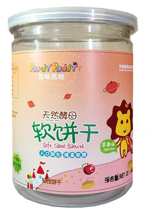 芭噠芭噠軟餅干蘋(píng)果味