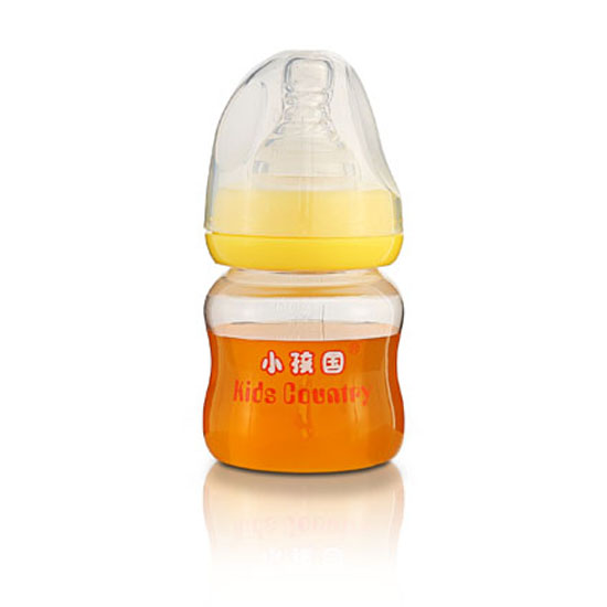 小孩國標(biāo)口護(hù)理瓶60ML黃色