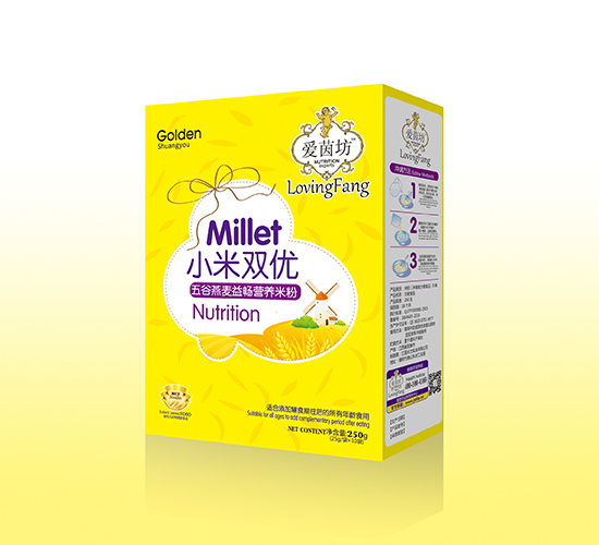 愛茵坊五谷燕麥益暢營(yíng)養(yǎng)小米雙優(yōu)米粉盒裝