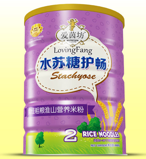 愛(ài)茵坊食佳粗糧淮山水蘇糖護(hù)暢米粉鐵聽(tīng)2段