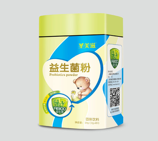 圣美滋QS益生菌粉10袋(鐵盒)