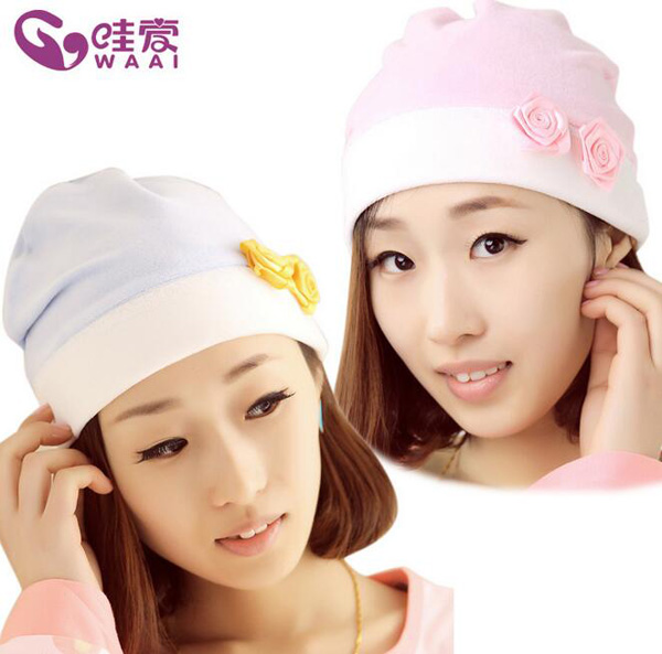 哇愛(ài) 月子帽子產(chǎn)婦帽.jpg