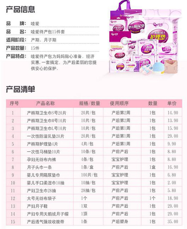 哇愛(ài) 15件套待產(chǎn)包產(chǎn)品信息.jpg