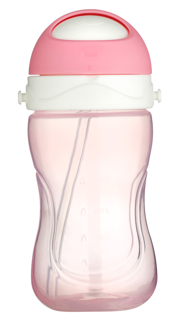 小蘋果吸管水杯 紅