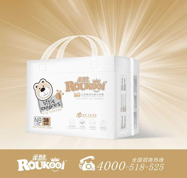 柔酷大環(huán)腰紙尿褲NB