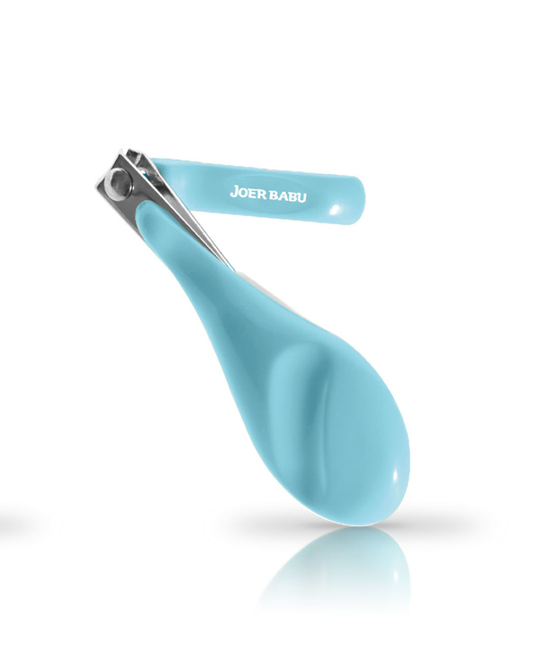 小袋鼠巴布嬰幼兒安全指甲剪藍(lán)色