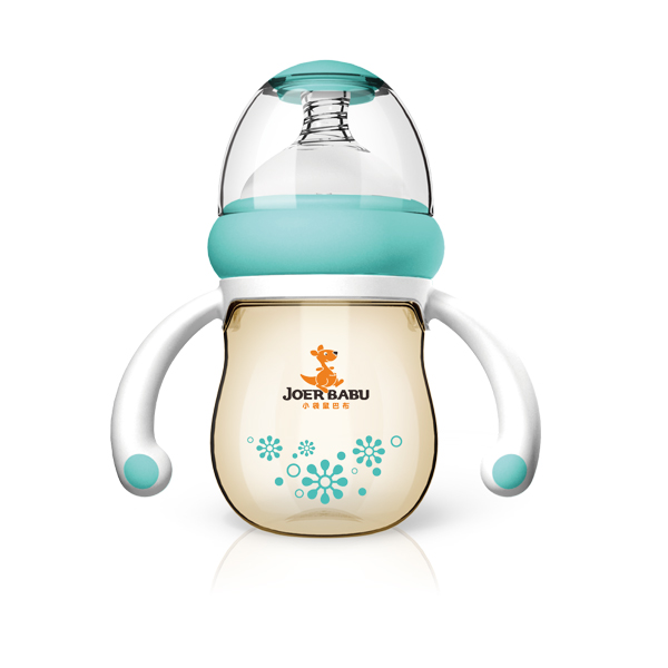 小袋鼠巴布PPSU奶瓶BP-893藍色