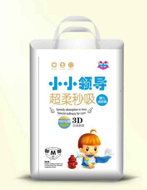 小小領(lǐng)導(dǎo)嬰兒紙尿褲M碼(60片)