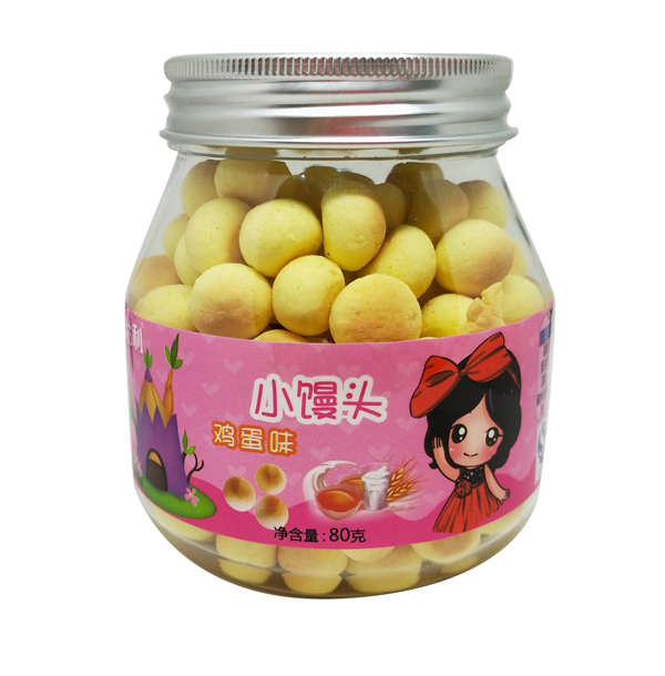 吉牯利罐裝小饅頭-雞蛋味