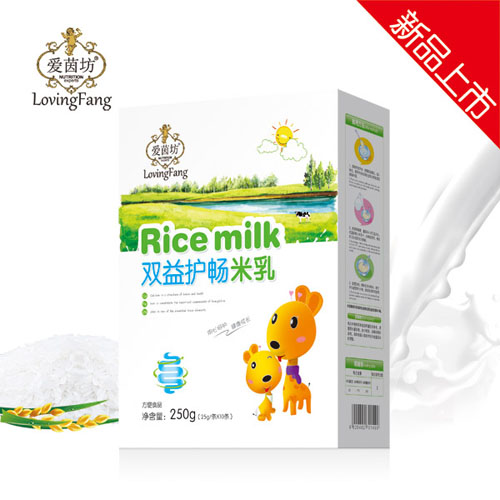 愛(ài)茵坊雙益護(hù)暢米乳(盒裝)