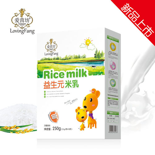 愛(ài)茵坊益生元米乳(盒裝)