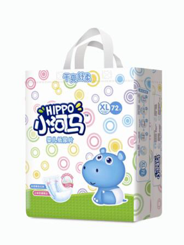 小河馬紙尿片大包XL72