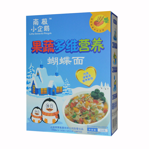 南極小企鵝果蔬多維營養(yǎng)蝴蝶面豎盒252g.jpg 南極小企鵝果蔬多維營養(yǎng)蝴蝶面豎盒252g.jpg