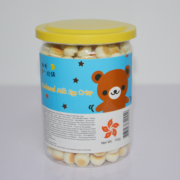 捌月拾伍特濃牛奶蛋酥小熊150g