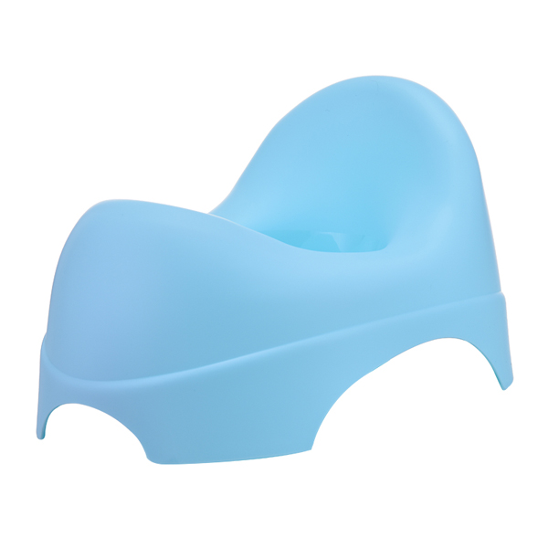 邦貝小象一體式坐便器藍色