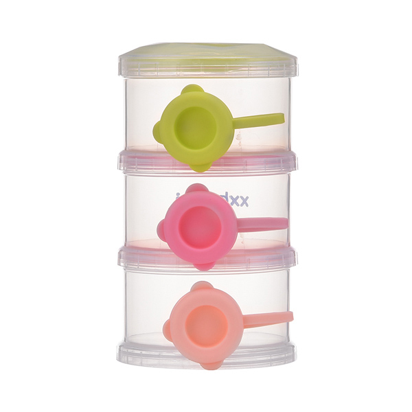 邦貝小象便攜三層奶粉盒