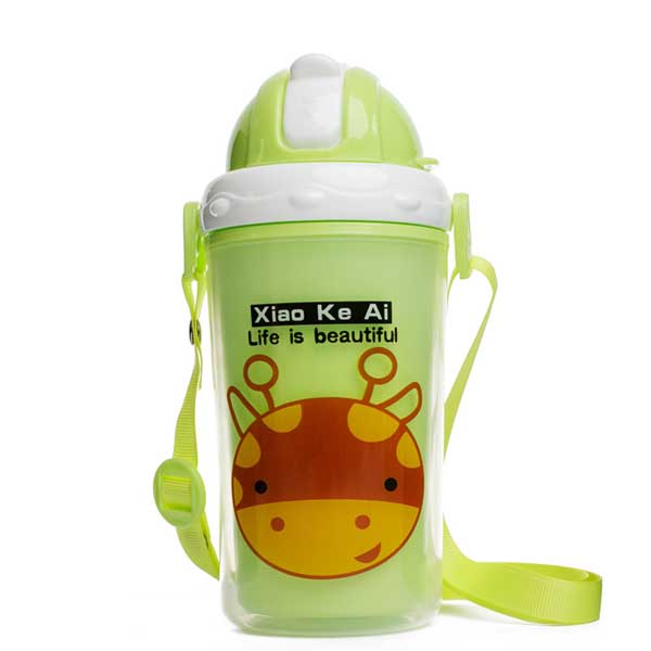 邦貝小象寶寶水杯-綠色長(zhǎng)頸鹿