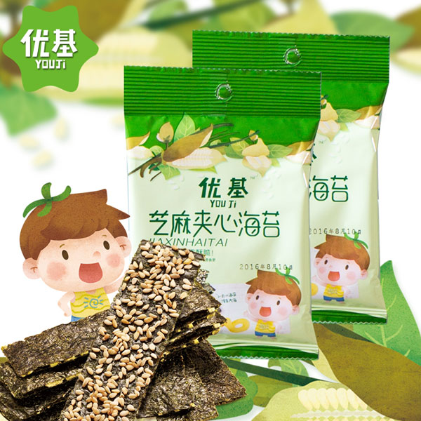 優(yōu)基芝麻夾心海苔袋裝10克.jpg 優(yōu)基芝麻夾心海苔袋裝10克.jpg