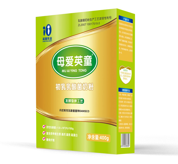 母愛英童初乳乳酸菌羊奶粉400g