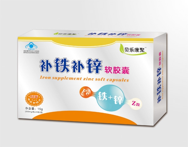 貝樂(lè)康聚補(bǔ)鐵補(bǔ)鋅-軟膠囊