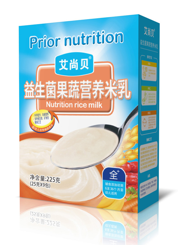 艾尚貝益生菌果蔬營(yíng)養(yǎng)米乳