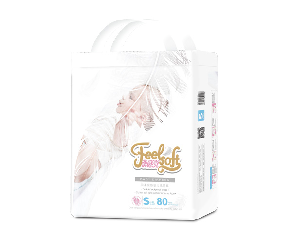 柔感覺(jué)羽柔綿感嬰兒紙尿褲S80
