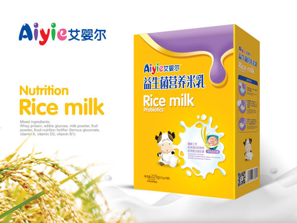 艾嬰爾益生菌營(yíng)養(yǎng)米乳盒裝